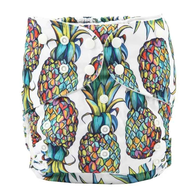 Big Kids Nappy - Glowy Ananas (15-25kg)