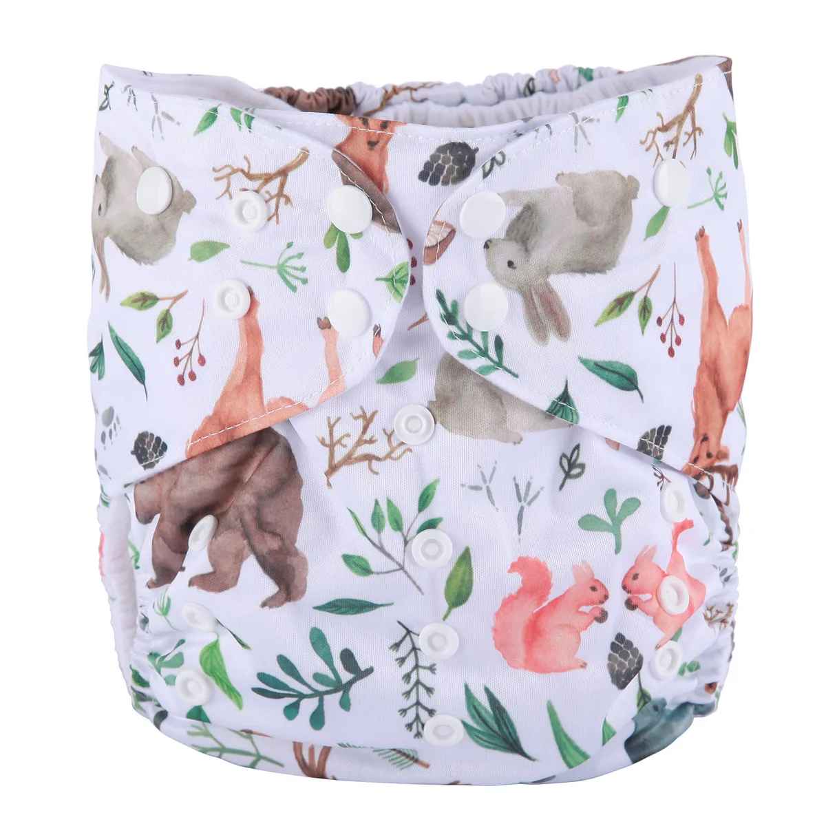 Big Kids Nappy - Drifting Leaves (15-25kg)