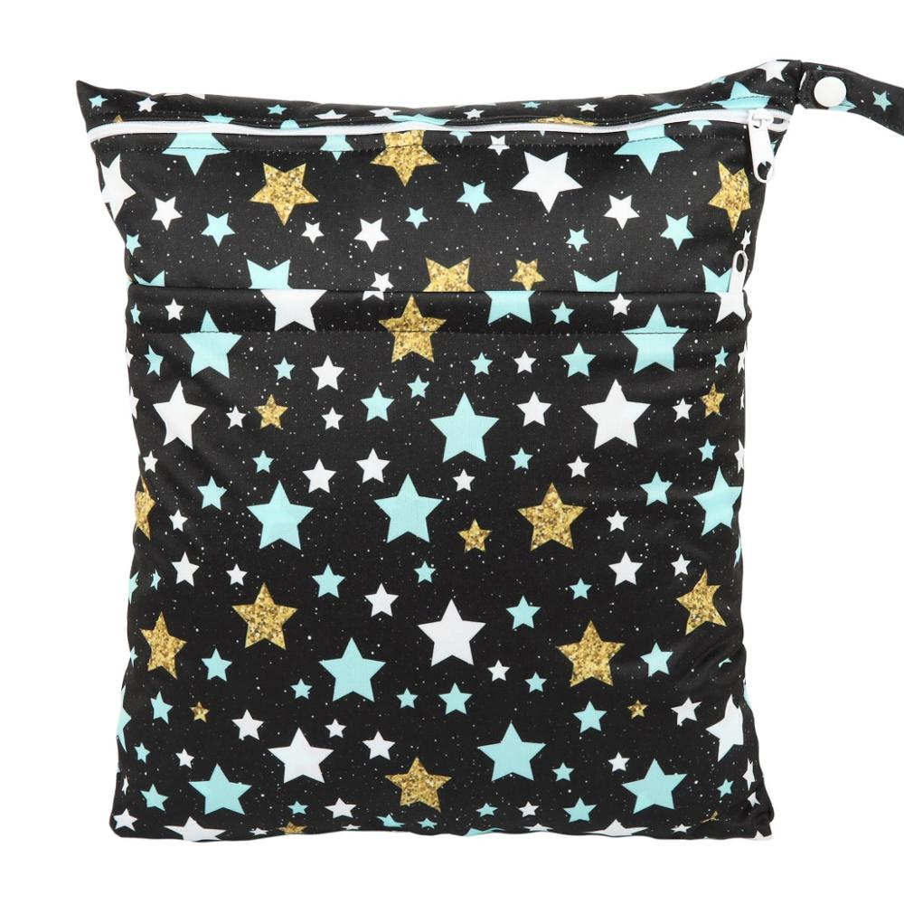 Eco Friendly Nappy Bag - Starry Horizon