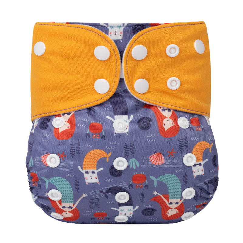 One Size Daytime Nappy - Jelly Bean Joy (3-15kg)