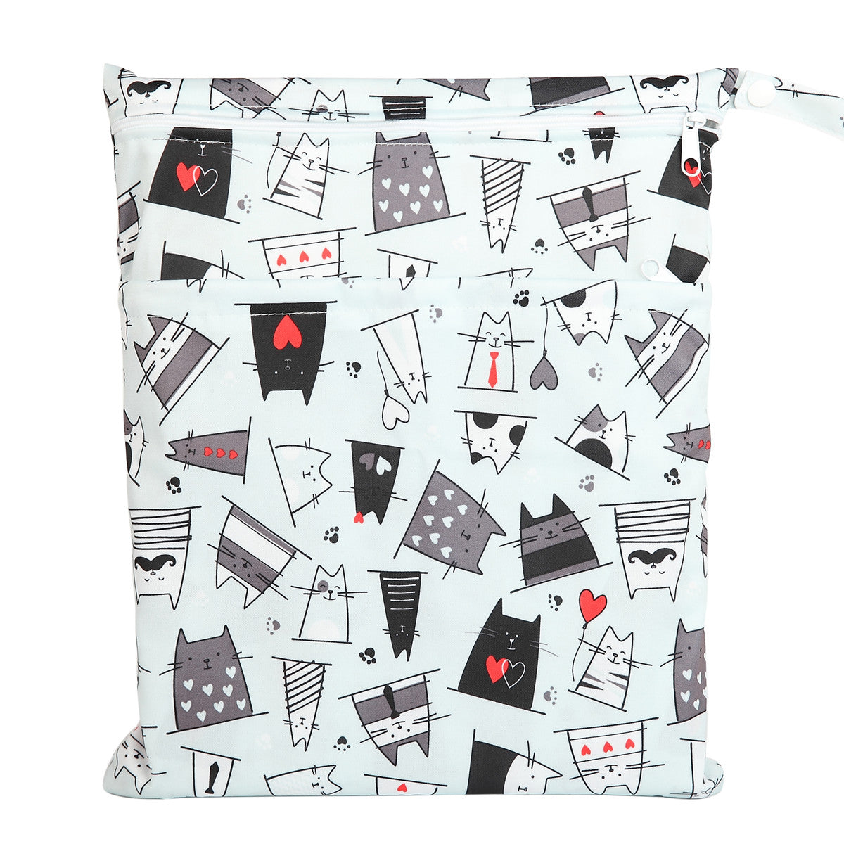 Eco Friendly Nappy Bag - Cat Tale