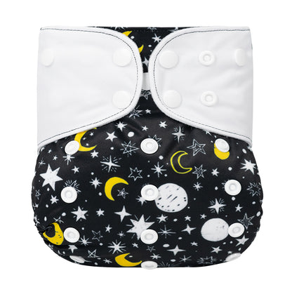 One Size Daytime Nappy - Starlight Sparkle (3-15kg)