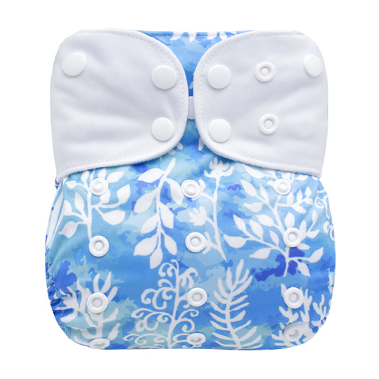 One Size Daytime Nappy - Winter Frost (3-15kg)