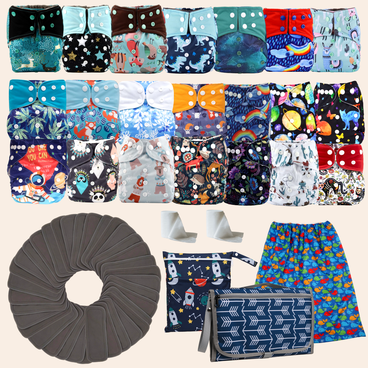 One Size Full Kit - Feminine (3-15kg)